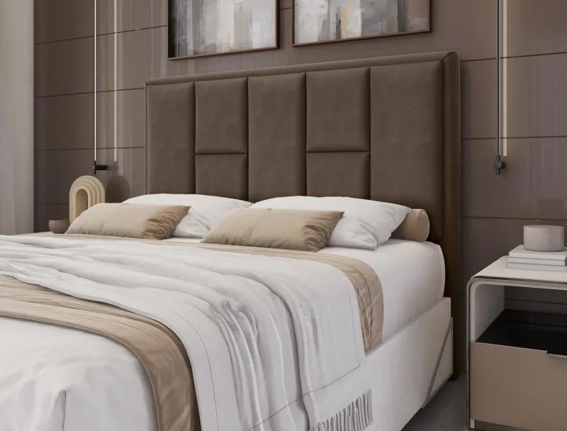 Cabeceira ibiza 160 veludo inca 2574